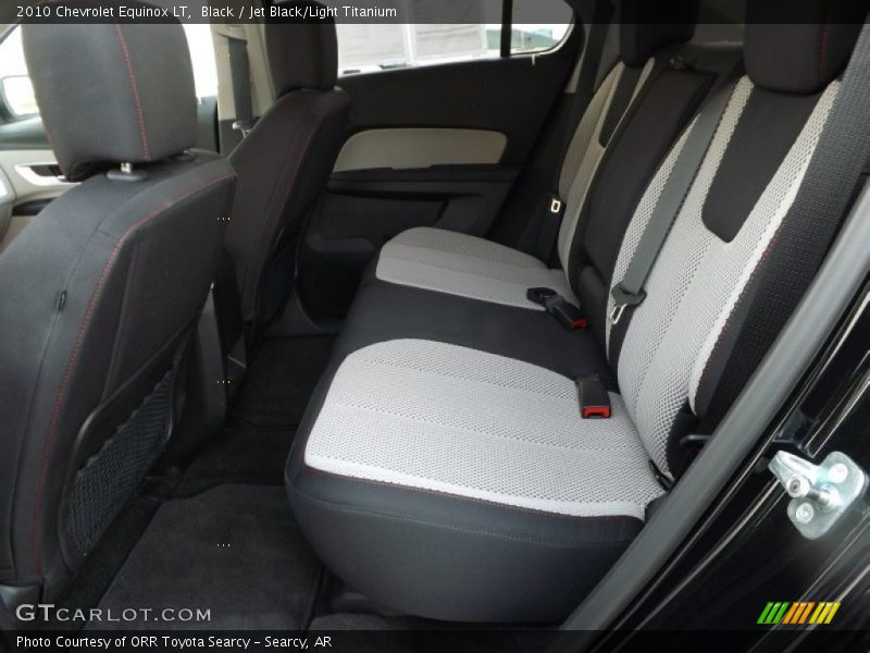 Black / Jet Black/Light Titanium 2010 Chevrolet Equinox LT
