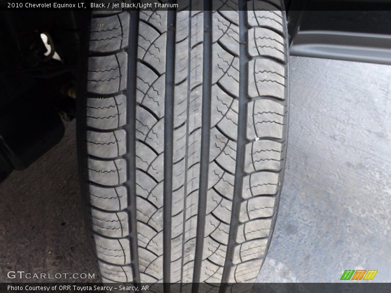 Black / Jet Black/Light Titanium 2010 Chevrolet Equinox LT