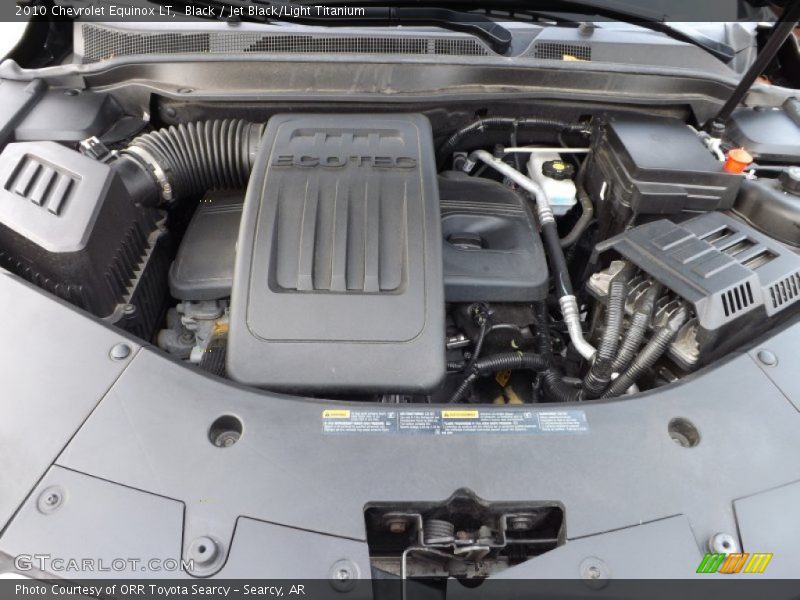 Black / Jet Black/Light Titanium 2010 Chevrolet Equinox LT