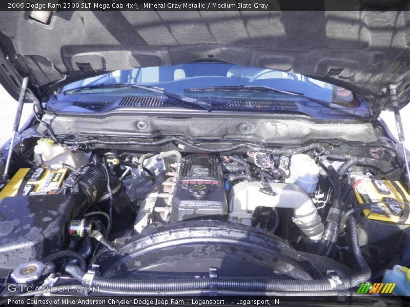 Mineral Gray Metallic / Medium Slate Gray 2006 Dodge Ram 2500 SLT Mega Cab 4x4