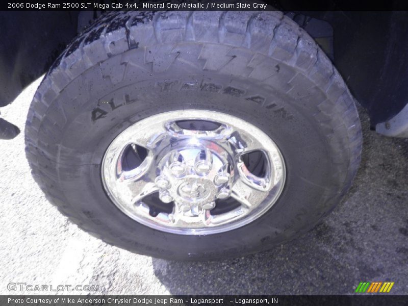 Mineral Gray Metallic / Medium Slate Gray 2006 Dodge Ram 2500 SLT Mega Cab 4x4
