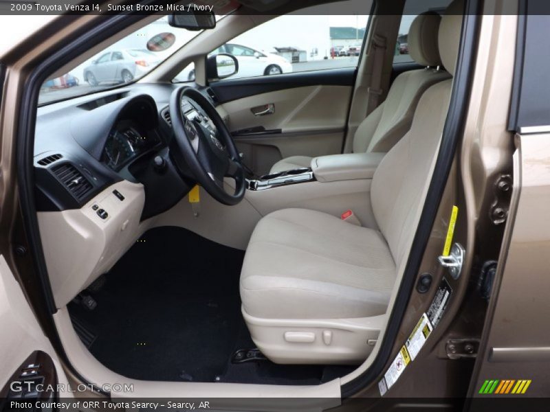 Sunset Bronze Mica / Ivory 2009 Toyota Venza I4