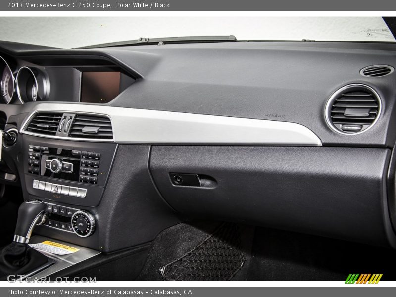 Polar White / Black 2013 Mercedes-Benz C 250 Coupe