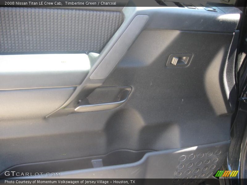 Timberline Green / Charcoal 2008 Nissan Titan LE Crew Cab