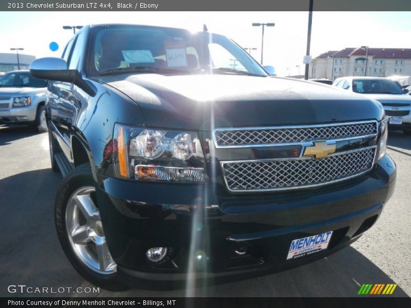 Black / Ebony 2013 Chevrolet Suburban LTZ 4x4