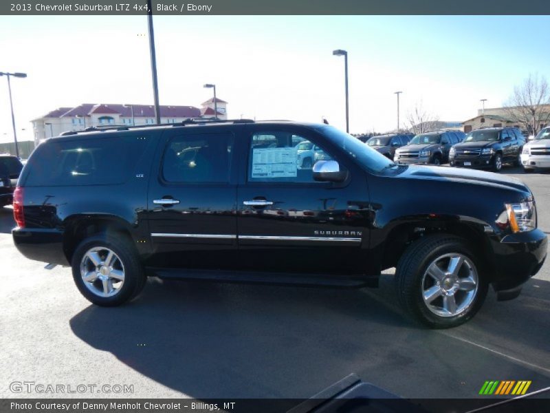 Black / Ebony 2013 Chevrolet Suburban LTZ 4x4
