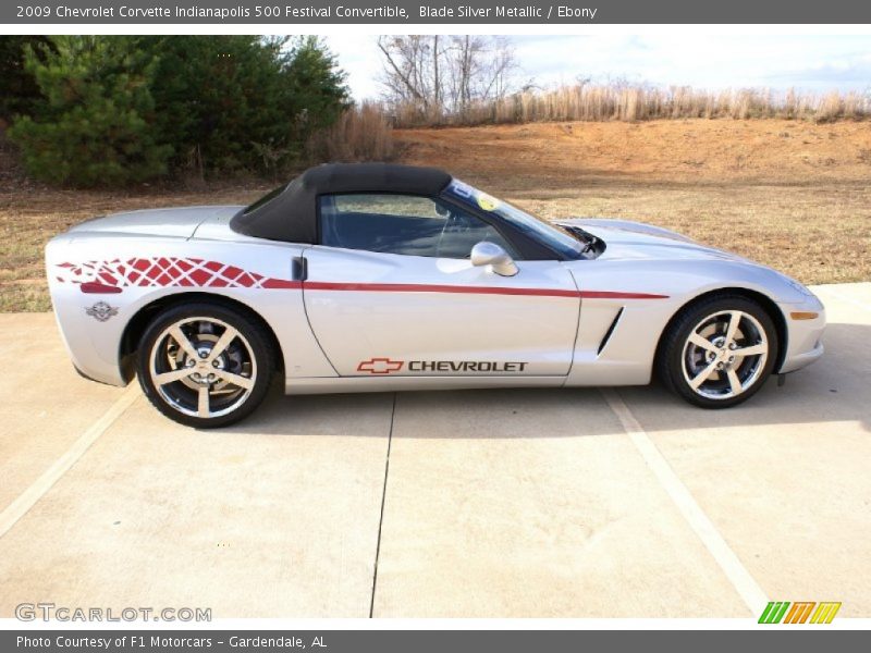 2009 Corvette Indianapolis 500 Festival Convertible Blade Silver Metallic