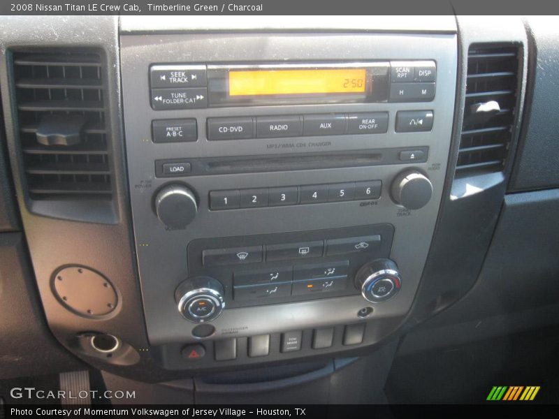 Timberline Green / Charcoal 2008 Nissan Titan LE Crew Cab
