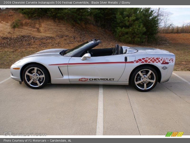  2009 Corvette Indianapolis 500 Festival Convertible Blade Silver Metallic
