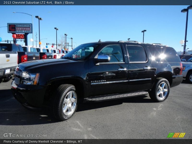 Black / Ebony 2013 Chevrolet Suburban LTZ 4x4