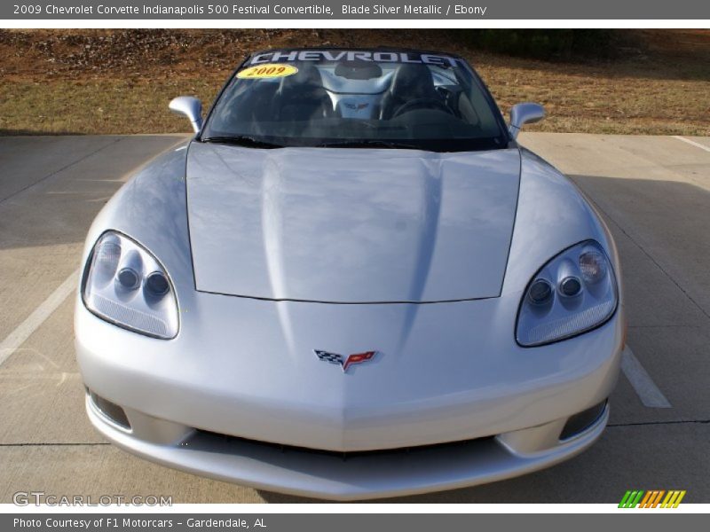 Blade Silver Metallic / Ebony 2009 Chevrolet Corvette Indianapolis 500 Festival Convertible