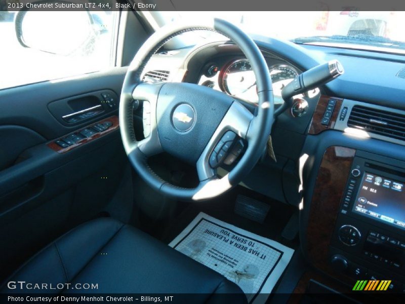 Black / Ebony 2013 Chevrolet Suburban LTZ 4x4
