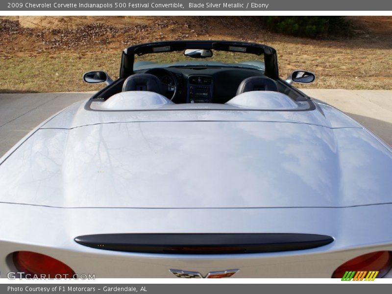 Blade Silver Metallic / Ebony 2009 Chevrolet Corvette Indianapolis 500 Festival Convertible