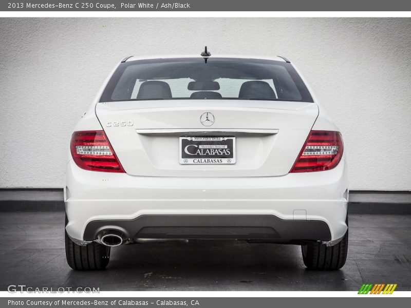 Polar White / Ash/Black 2013 Mercedes-Benz C 250 Coupe