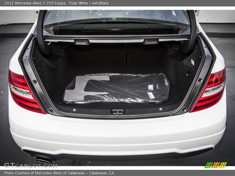 Polar White / Ash/Black 2013 Mercedes-Benz C 250 Coupe