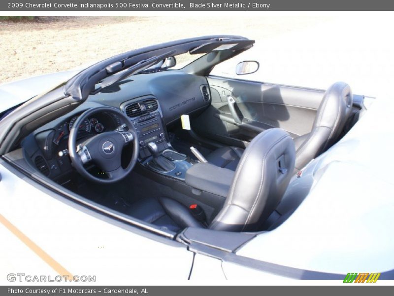 Blade Silver Metallic / Ebony 2009 Chevrolet Corvette Indianapolis 500 Festival Convertible