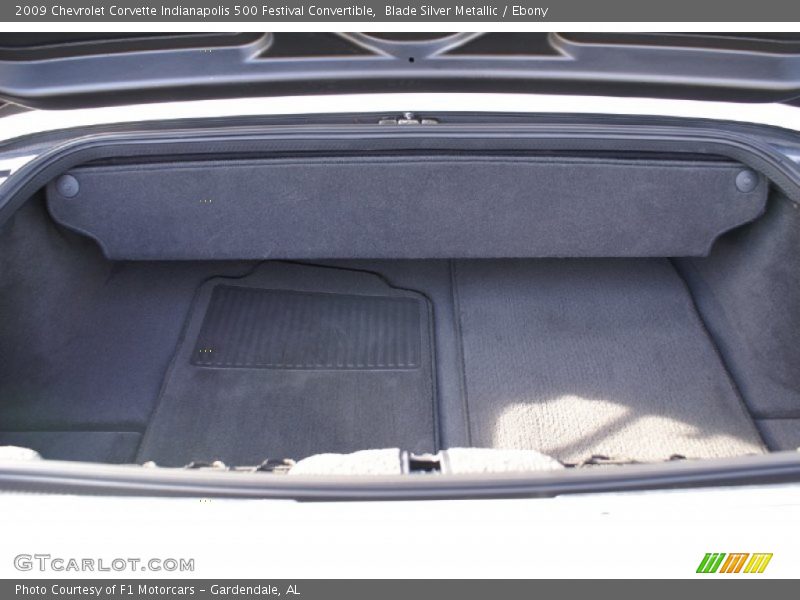 2009 Corvette Indianapolis 500 Festival Convertible Trunk