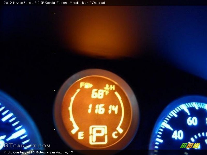 Metallic Blue / Charcoal 2012 Nissan Sentra 2.0 SR Special Edition