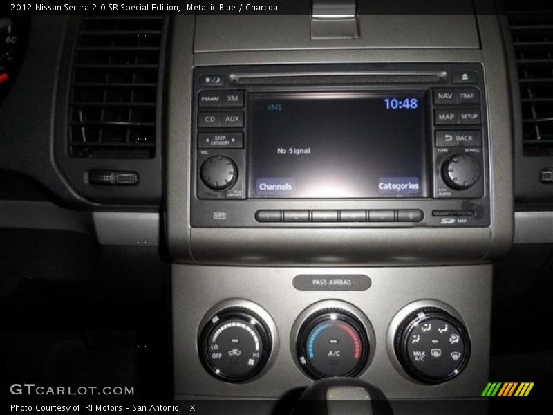 Metallic Blue / Charcoal 2012 Nissan Sentra 2.0 SR Special Edition