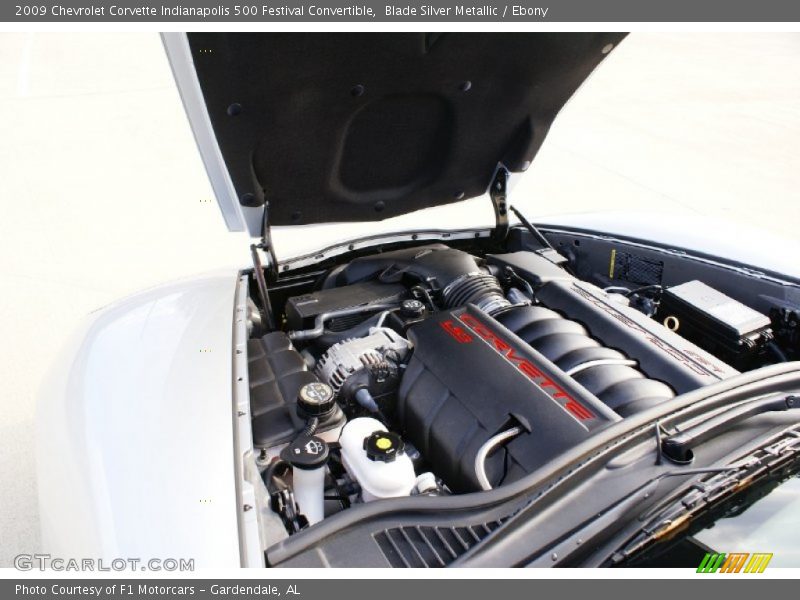 Blade Silver Metallic / Ebony 2009 Chevrolet Corvette Indianapolis 500 Festival Convertible