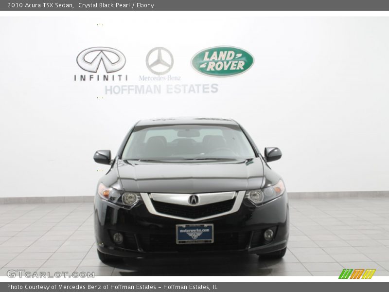 Crystal Black Pearl / Ebony 2010 Acura TSX Sedan