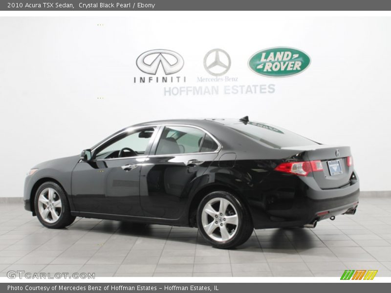 Crystal Black Pearl / Ebony 2010 Acura TSX Sedan