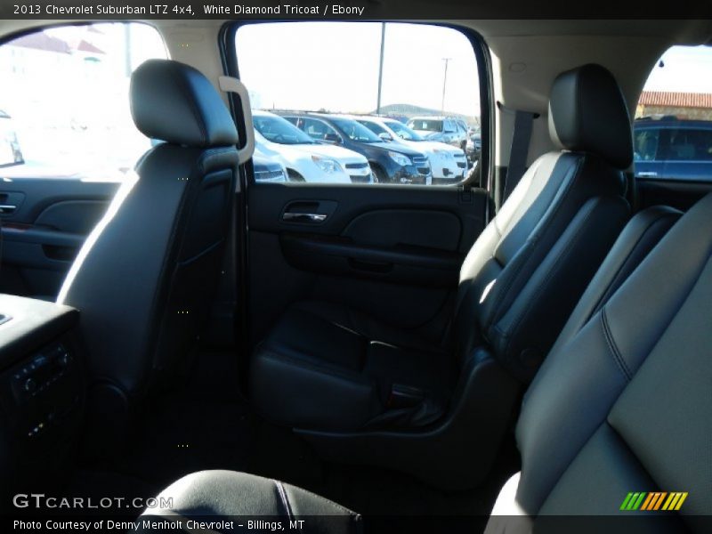 White Diamond Tricoat / Ebony 2013 Chevrolet Suburban LTZ 4x4