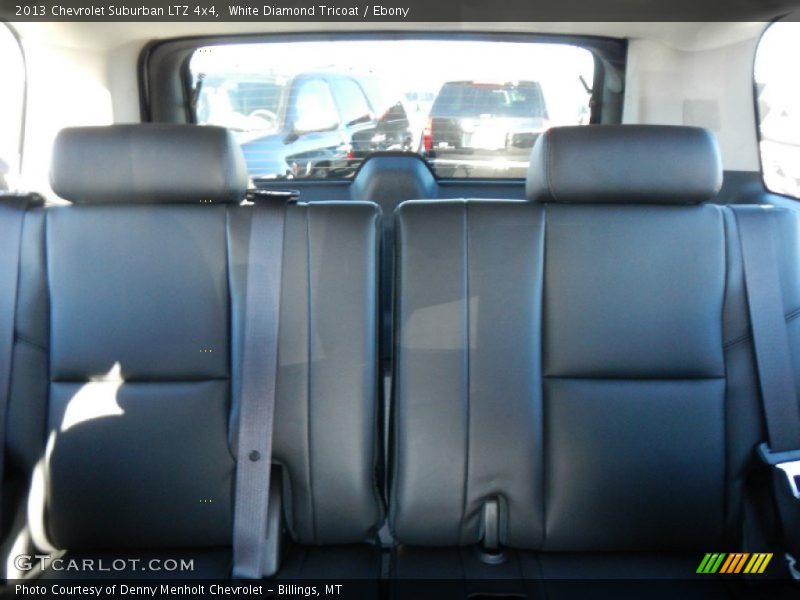 White Diamond Tricoat / Ebony 2013 Chevrolet Suburban LTZ 4x4