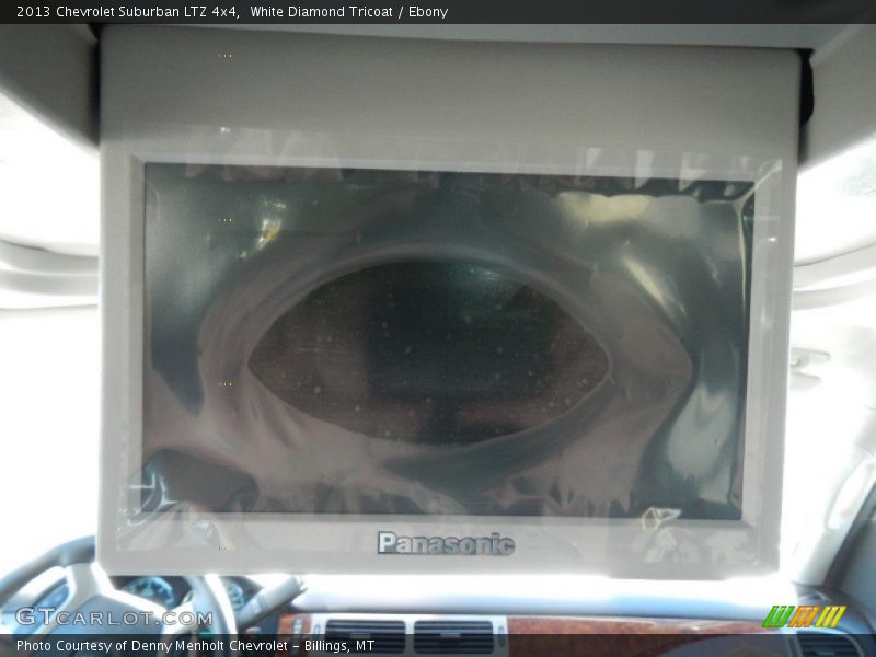 White Diamond Tricoat / Ebony 2013 Chevrolet Suburban LTZ 4x4