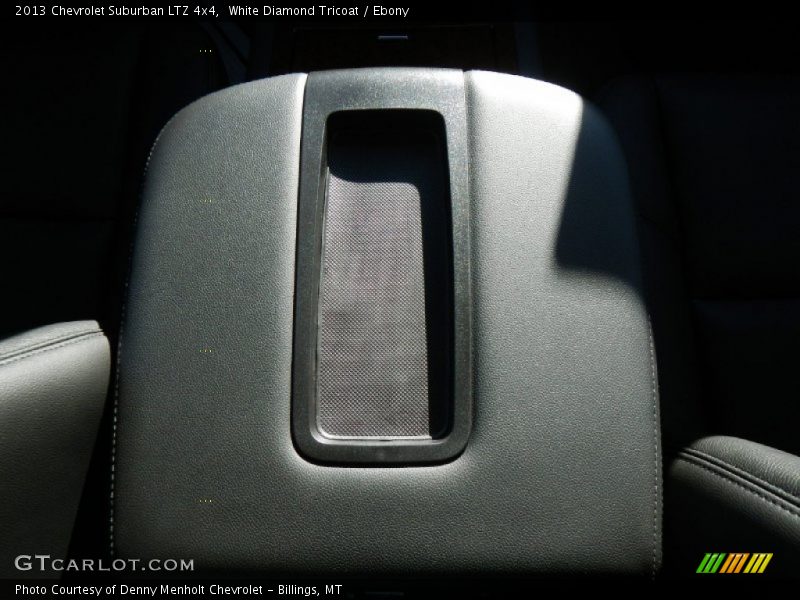 White Diamond Tricoat / Ebony 2013 Chevrolet Suburban LTZ 4x4