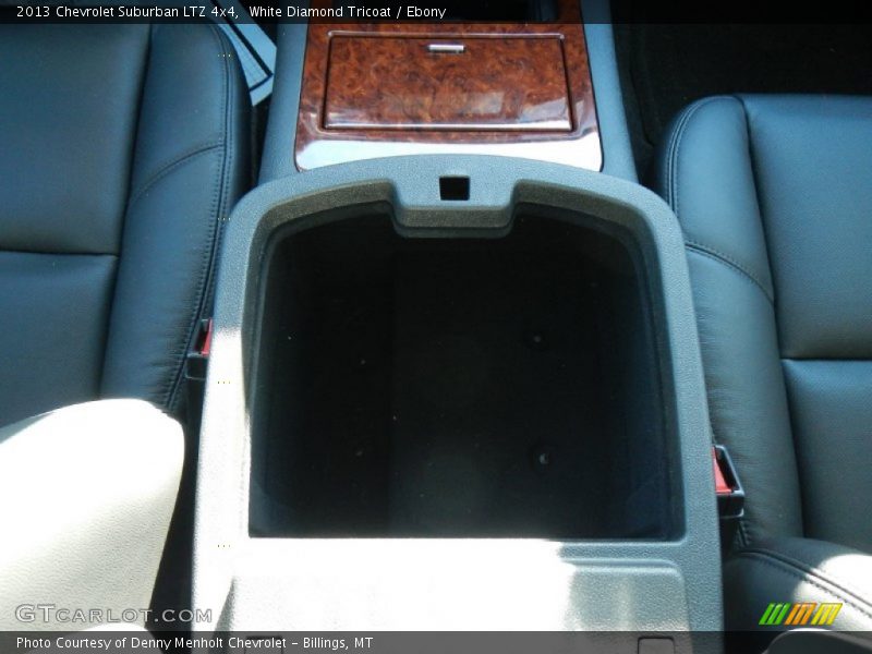 White Diamond Tricoat / Ebony 2013 Chevrolet Suburban LTZ 4x4