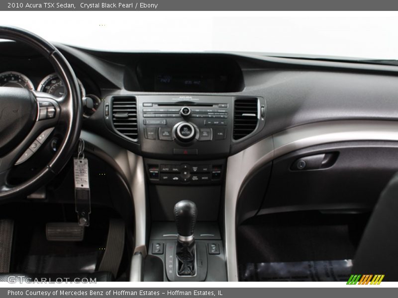 Crystal Black Pearl / Ebony 2010 Acura TSX Sedan