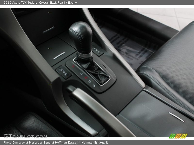 Crystal Black Pearl / Ebony 2010 Acura TSX Sedan