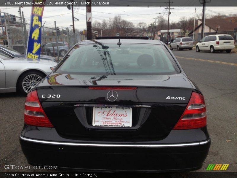 Black / Charcoal 2005 Mercedes-Benz E 320 4Matic Sedan