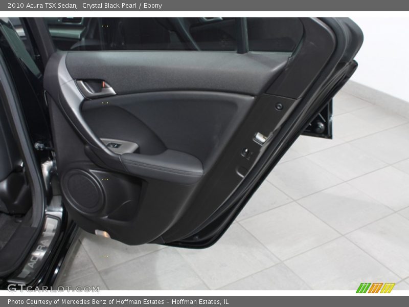 Crystal Black Pearl / Ebony 2010 Acura TSX Sedan