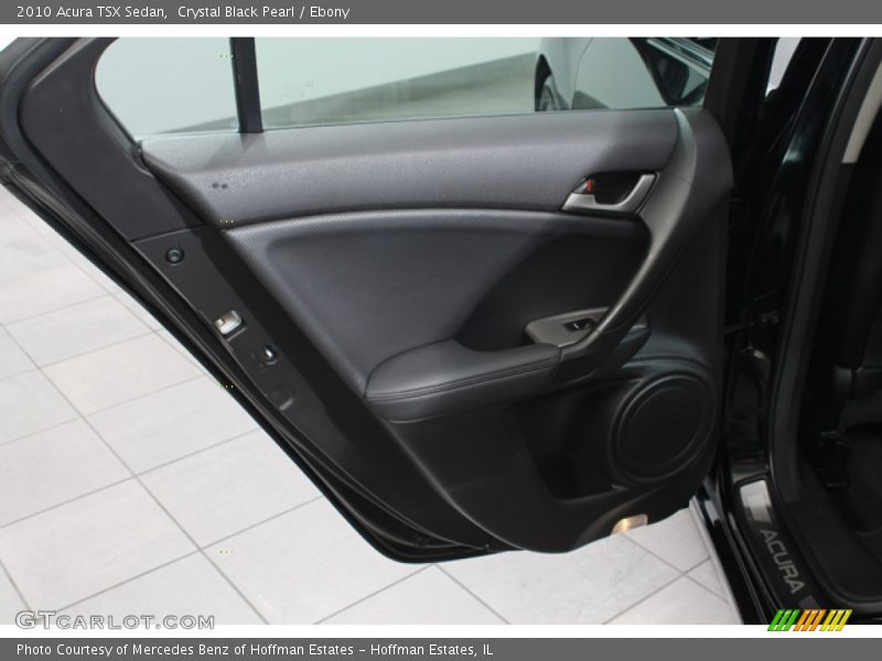 Crystal Black Pearl / Ebony 2010 Acura TSX Sedan