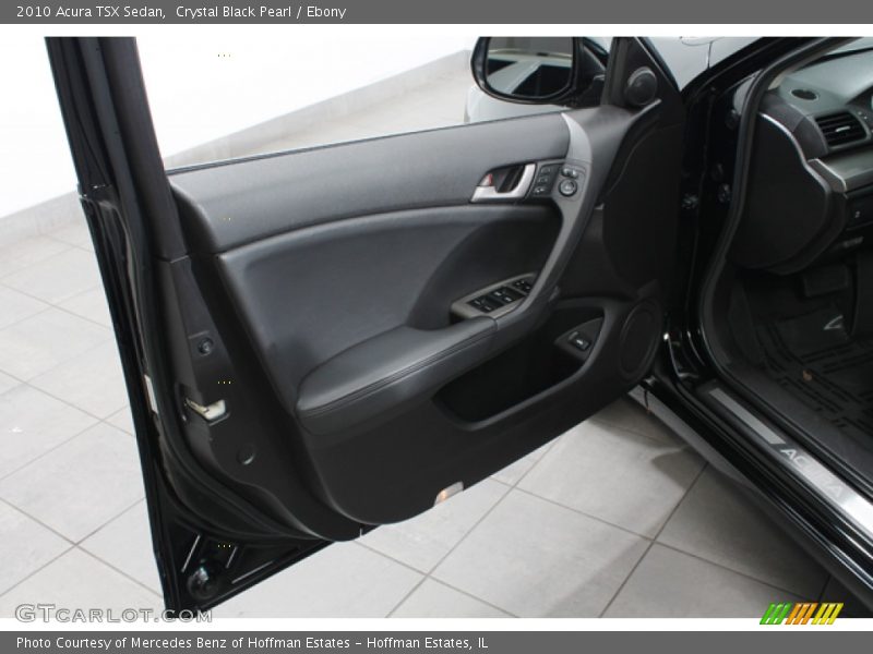 Crystal Black Pearl / Ebony 2010 Acura TSX Sedan