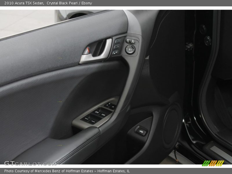 Crystal Black Pearl / Ebony 2010 Acura TSX Sedan