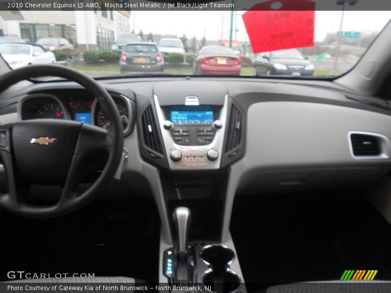 Mocha Steel Metallic / Jet Black/Light Titanium 2010 Chevrolet Equinox LS AWD
