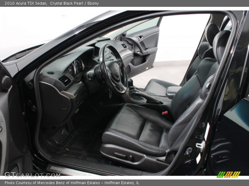 Crystal Black Pearl / Ebony 2010 Acura TSX Sedan