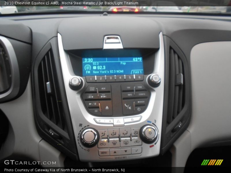 Mocha Steel Metallic / Jet Black/Light Titanium 2010 Chevrolet Equinox LS AWD