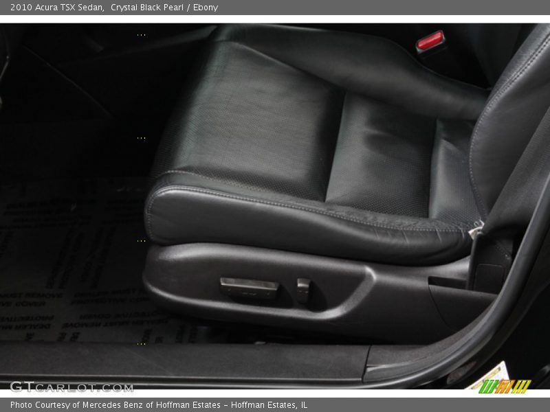 Crystal Black Pearl / Ebony 2010 Acura TSX Sedan