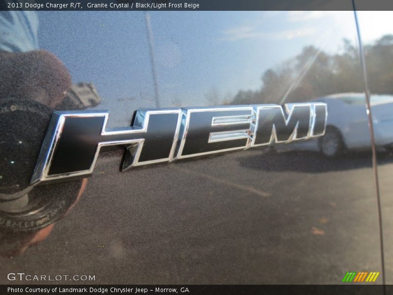 Granite Crystal / Black/Light Frost Beige 2013 Dodge Charger R/T