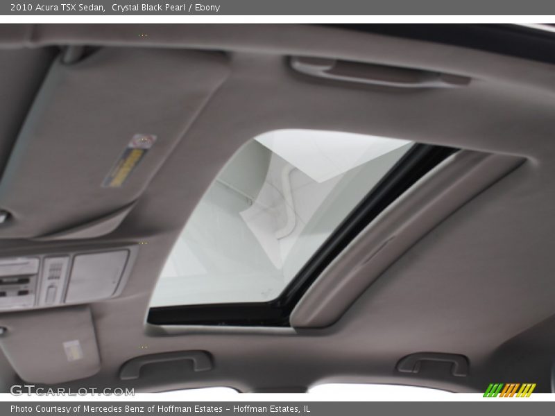 Crystal Black Pearl / Ebony 2010 Acura TSX Sedan