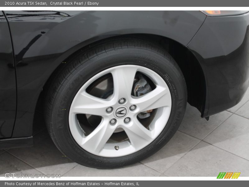 Crystal Black Pearl / Ebony 2010 Acura TSX Sedan