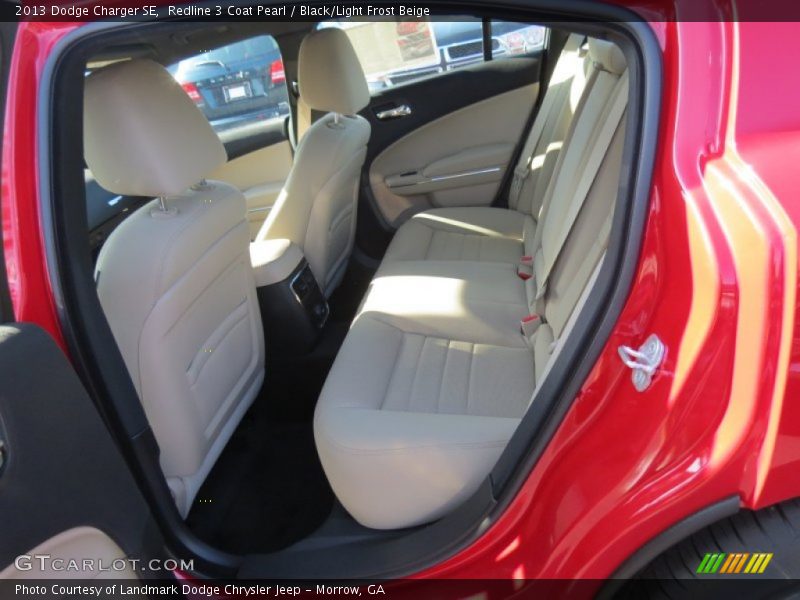Redline 3 Coat Pearl / Black/Light Frost Beige 2013 Dodge Charger SE
