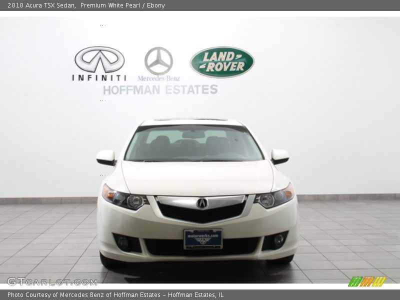 Premium White Pearl / Ebony 2010 Acura TSX Sedan
