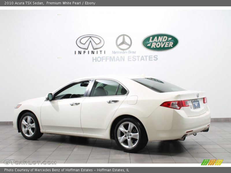 Premium White Pearl / Ebony 2010 Acura TSX Sedan