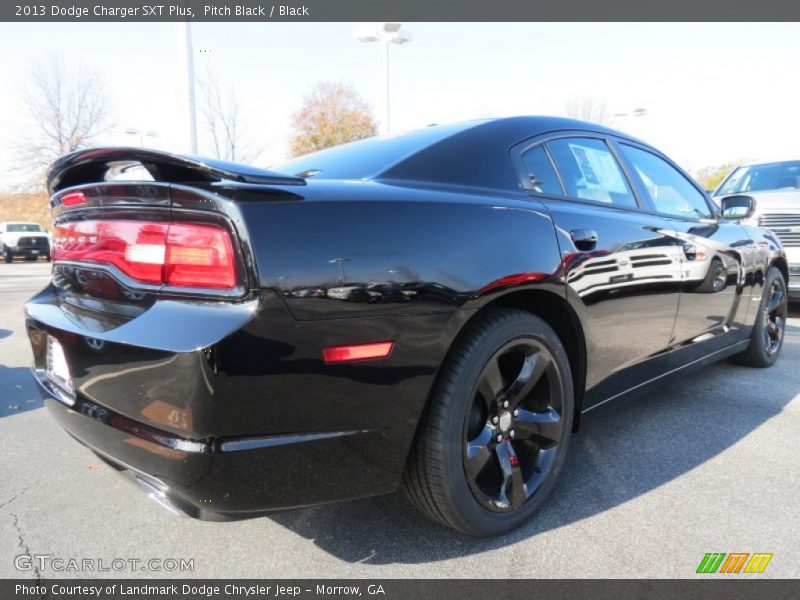 Pitch Black / Black 2013 Dodge Charger SXT Plus