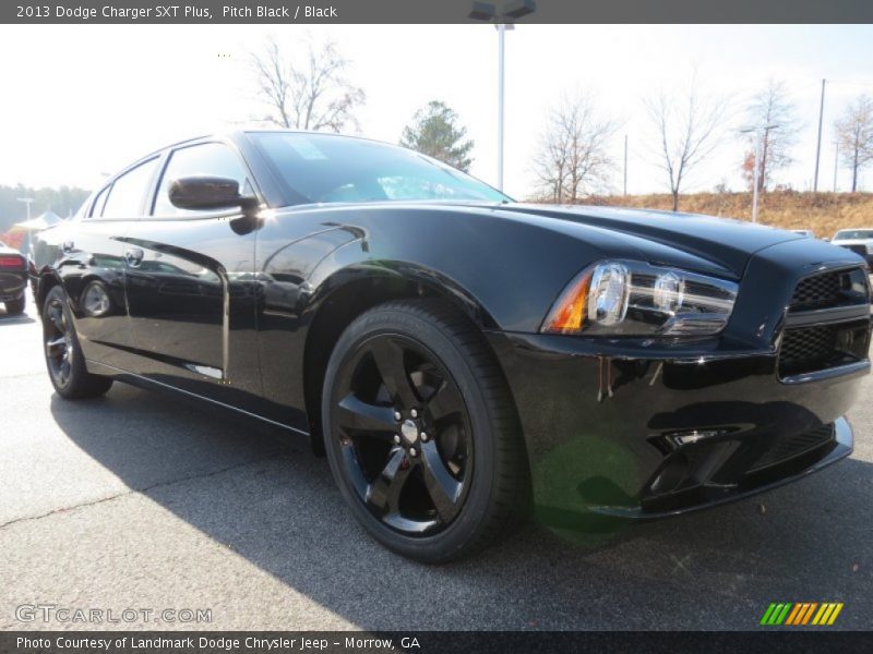 Pitch Black / Black 2013 Dodge Charger SXT Plus